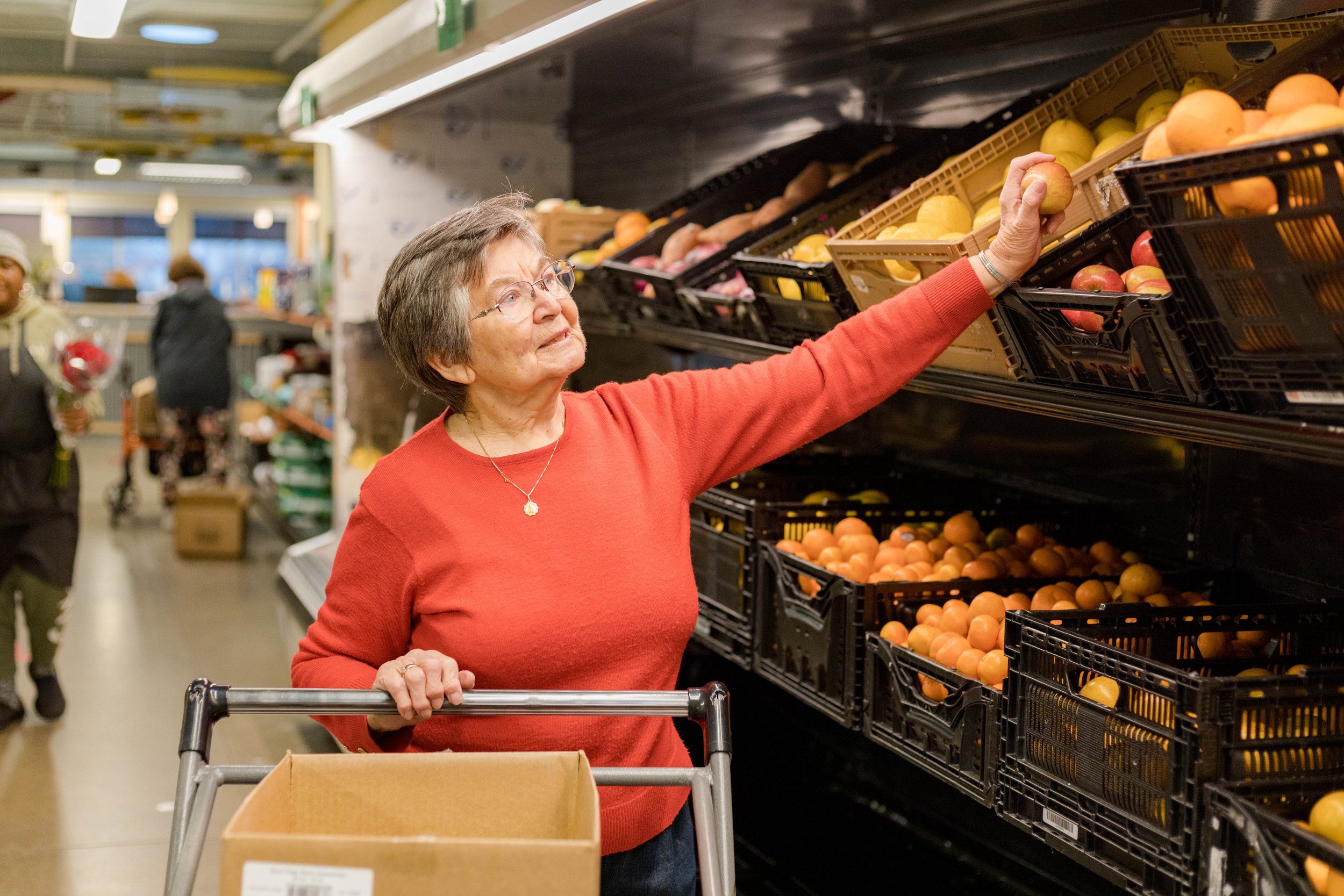 Volunteer, Fresh Foods Market, Shopping,