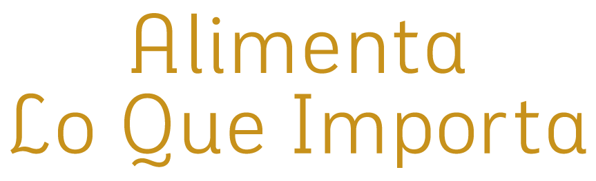Alimenta lo que importa